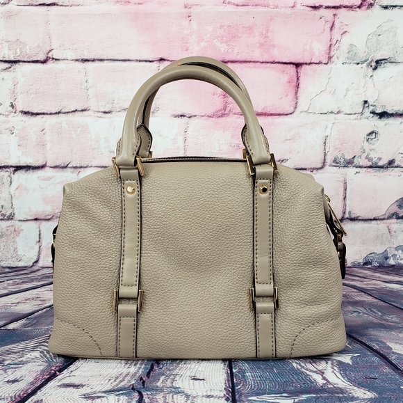 ⚠️LAST 1⚠Michael Kors Ginger SM Duffle Satchel Tan - Picture 3 of 7